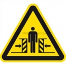 Warnschilder: Warnung vor Quetschgefahr nach ISO 7010 (W 019)