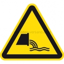 Warnschilder: Warnung vor Abwassereinleitung nach ISO 20712-1 (WSW 013)