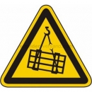Warnschilder: Warnung vor schwebender Last (BGV A8 W 06)
