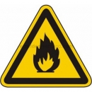 Warnschilder: Warnung vor feuergefährlichen Stoffen (BGV A8 W 01)