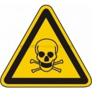 Warnschilder: Warnung vor giftigen Stoffen (BGV A8 W 03)