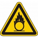 Warnschilder: Warnung vor brandfördernden Stoffen ( W 11)
