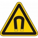 Warnschilder: Warnung vor magnetischem Feld (BGV A8 W 13)