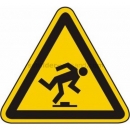 Warnschilder: Warnung vor Stolpergefahr (BGV A8 W 14)