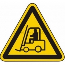 Warnschilder: Warnung vor Flurförderzeugen (BGV A8 W 07)
