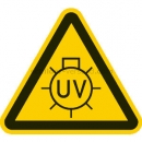 Warnschilder: Warnung vor UV-Strahlung